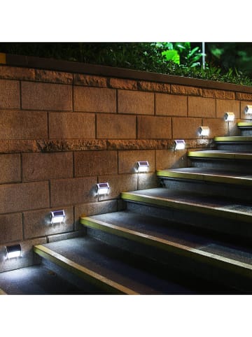 lumisky Lampy solarne LED (2 szt.) "Wally" - 10 x 8 x 3 cm