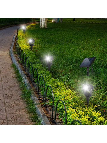 lumisky 2-delige set: ledsolarlampen zwart - (H)26,7 cm