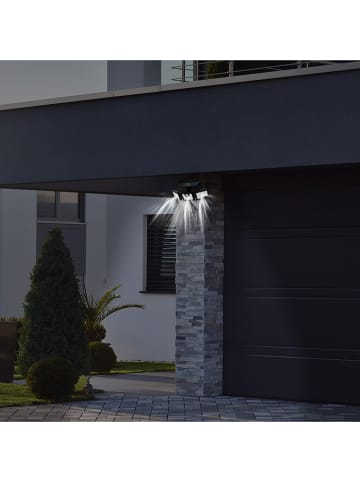 lumisky Lampa solarna LED "Falcon" w kolorze czarnym - 28 x 9,5 cm