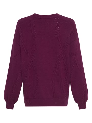 MOSS COPENHAGEN Sweter w kolorze fioletowym
