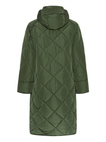 MOSS COPENHAGEN Doorgestikte jas "Keelin" groen