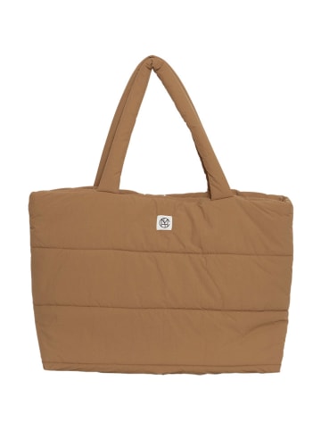 MOSS COPENHAGEN Shopper bag w kolorze jasnobrązowym - 54 x 32 cm