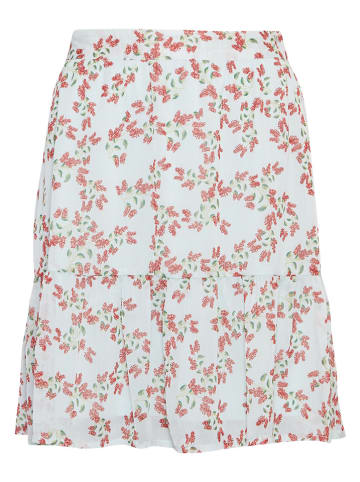 MOSS COPENHAGEN Spódnica "Satina" w kolorze błękitno-czerwonym