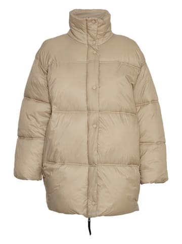 MOSS COPENHAGEN Doorgestikte jas "Diona" beige