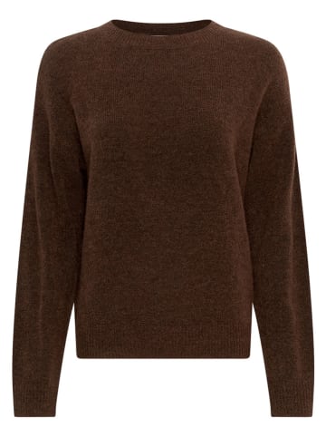 MOSS COPENHAGEN Sweter "Festina" w kolorze brązowym