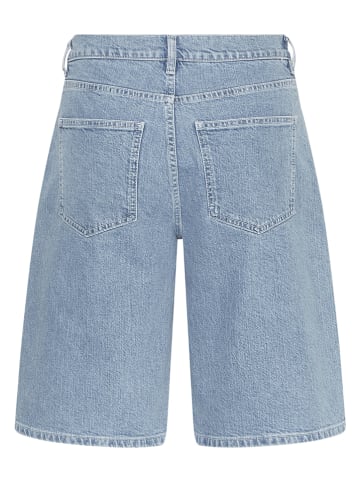 MOSS COPENHAGEN Jeans-Bermuda in Hellblau