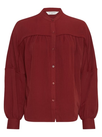 MOSS COPENHAGEN Bluse "Madie" in Bordeaux