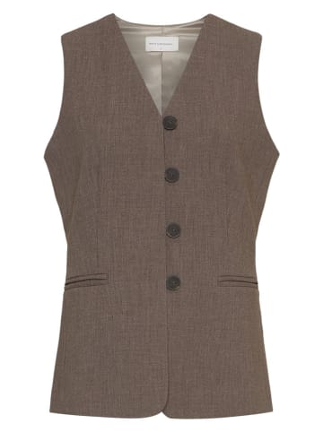 MOSS COPENHAGEN Weste "Rosina" in Taupe