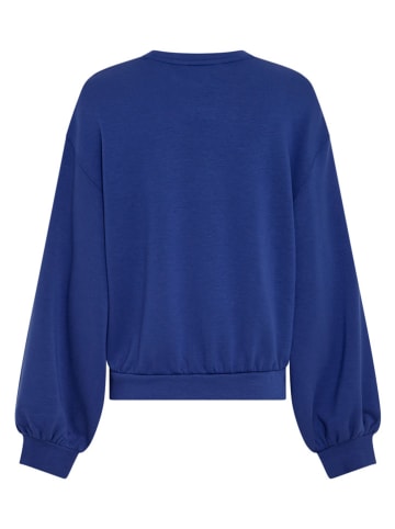 MOSS COPENHAGEN Sweatshirt "Brionna Ima" in Blau