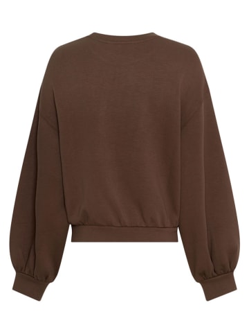 MOSS COPENHAGEN Sweasthirt "Brionna" donkerbruin