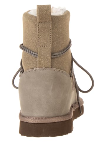 Inselhauptstadt Winterboots in Taupe