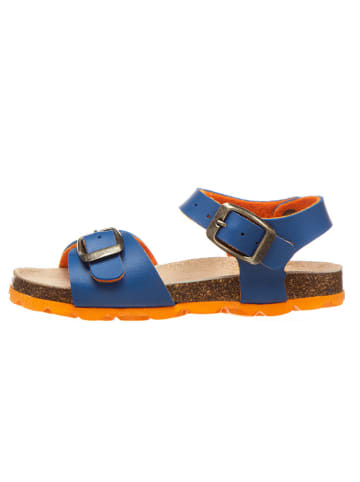 billowy Sandalen blauw/oranje