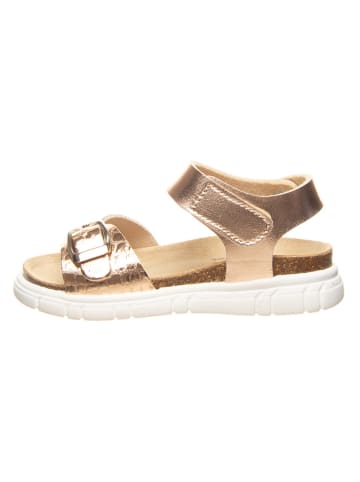 billowy Sandalen in Roségold