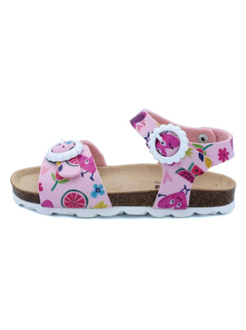 billowy Sandalen in Rosa