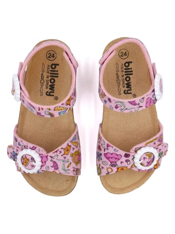 billowy Sandalen in Rosa