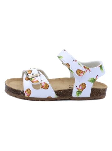 billowy Sandały w kolorze białym