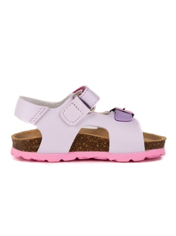 billowy Sandalen lila