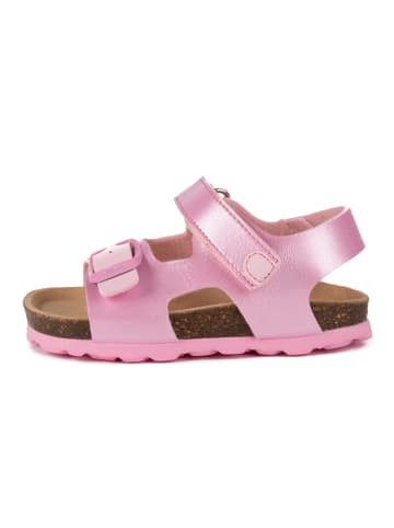 billowy Sandalen in Rosa