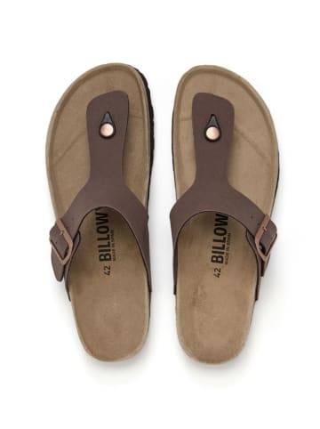 billowy Teenslippers bruin