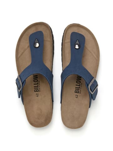 billowy Teenslippers donkerblauw