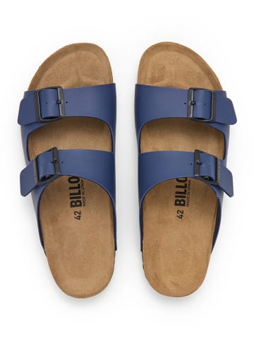 billowy Pantoletten in Blau