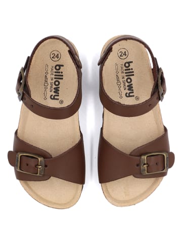 billowy Sandalen bruin