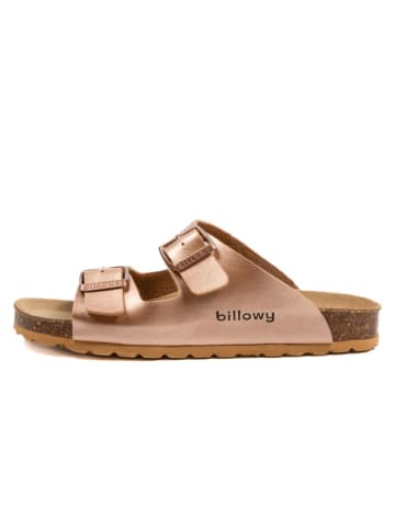 billowy Pantoletten in Rosa