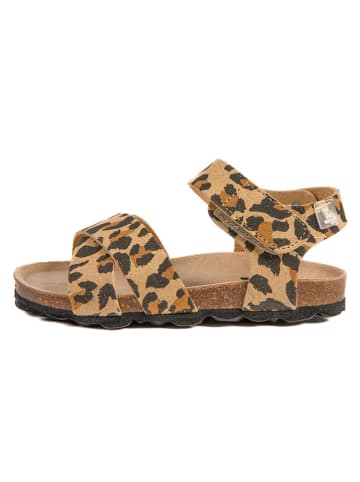 billowy Sandalen "Rosso" lichtbruin