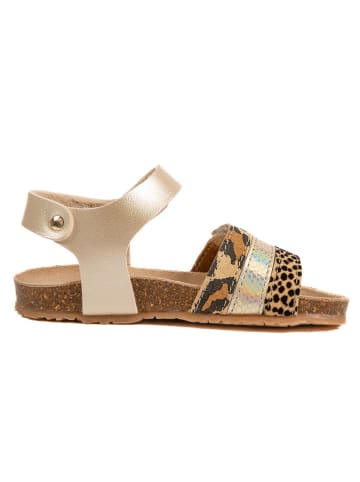 billowy Sandalen "Rosso" goudkleurig