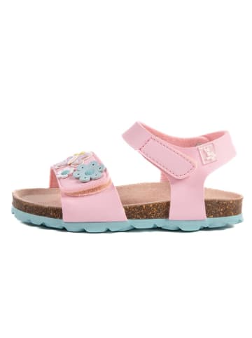 billowy Sandalen "Rosso" in Rosa