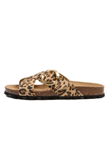 billowy Slippers bruin/beige