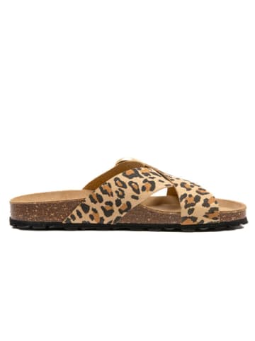 billowy Slippers bruin/beige