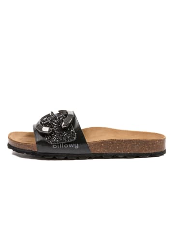 billowy Slippers zwart