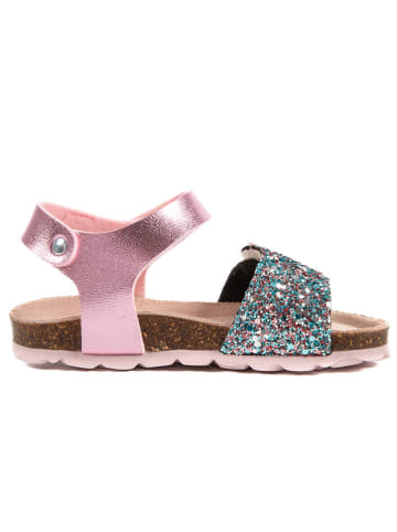 billowy Sandalen "Rosso" in Rosa