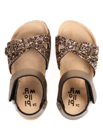 billowy Sandały "Rosso" w kolorze jasnobrązowym