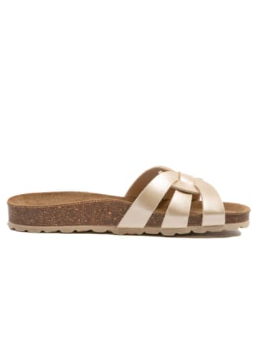 billowy Slippers goudkleurig