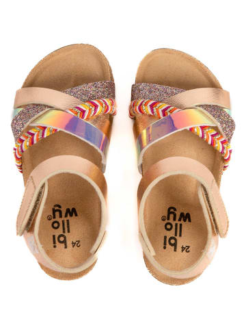 billowy Sandały "Rosso" w kolorze jasnoróżowym