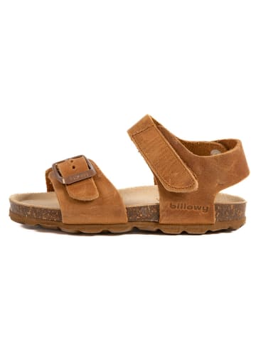 billowy Sandalen "Rosso" in Hellbraun