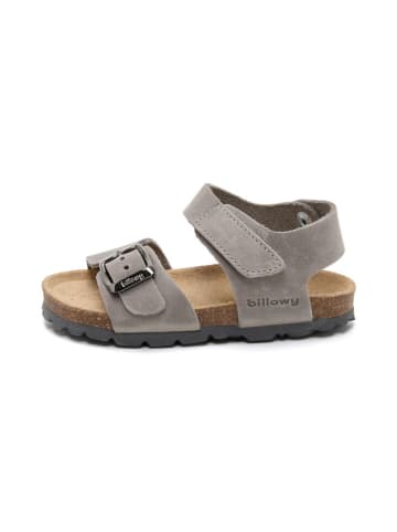 billowy Leren sandalen grijs