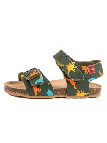 billowy Sandalen "Rosso" kaki