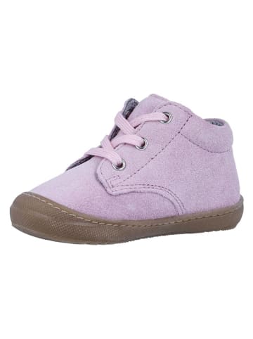 Richter Shoes Leder-Lauflernschuhe "Maxi" in Rosa