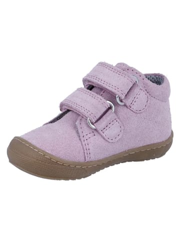 Richter Shoes Skórzane buty "Maxi" w kolorze jasnoróżowym do nauki chodzenia