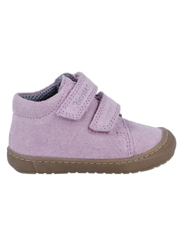Richter Shoes Skórzane buty "Maxi" w kolorze jasnoróżowym do nauki chodzenia