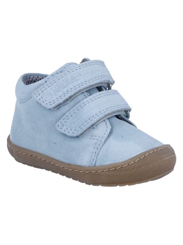 Richter Shoes Skórzane buty "Maxi" w kolorze błękitnym do nauki chodzenia