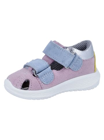 Richter Shoes Leder-Halbsandalen "Timmy" in Rosa