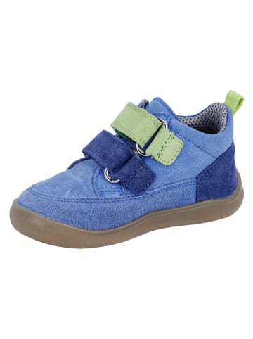 Richter Shoes Leder-Barfußschuhe "Samy" in Blau