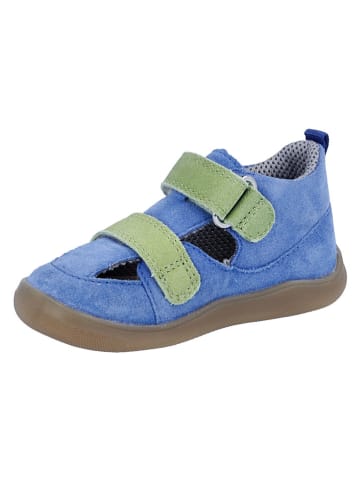 Richter Shoes Leren barefootschoenen "Samy" blauw