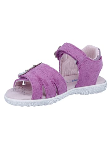 Richter Shoes Leder-Sandalen "Sole" in Lila