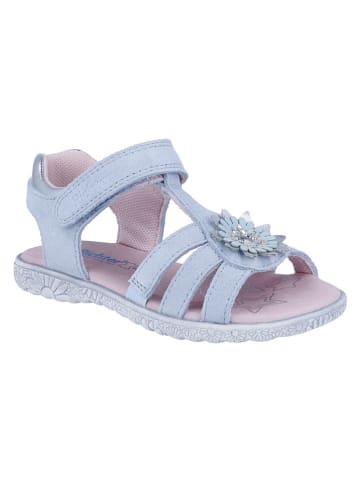 Richter Shoes Leder-Sandalen "Sole" in Hellblau