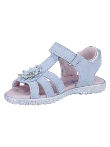 Richter Shoes Leder-Sandalen "Sole" in Hellblau